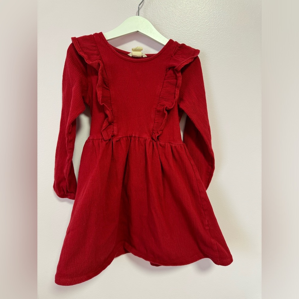 res dress with falbala